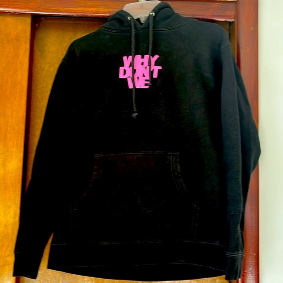 Why Don’t We Essentials Hoodie with pink logo - Picture 1 of 3